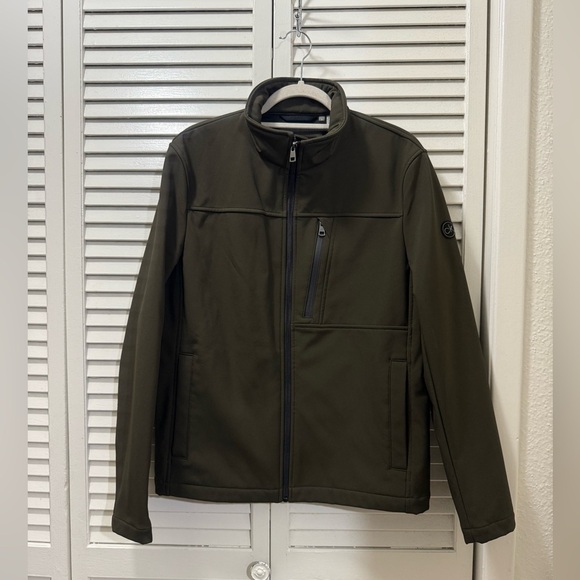 Calvin Klein Men's Soft Shell 4-way Stretch Jacket - Picture 2 of 8
